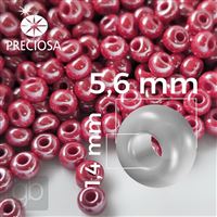 Preciosa Rocailles 3/0 5,6 mm Rot 98190 50 g