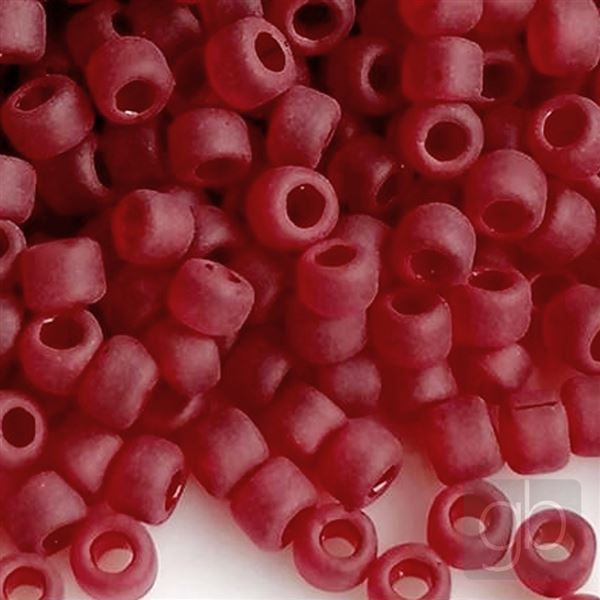 MATSUNO Rocailles 12/0 (8-MA) Rot MAT 10 g