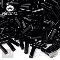 Preciosa Bugles 7 mm Schwarz 23980 20 g