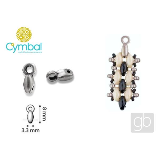 CYMBAL TRIADES Gemduo BD ending Ant. Silber