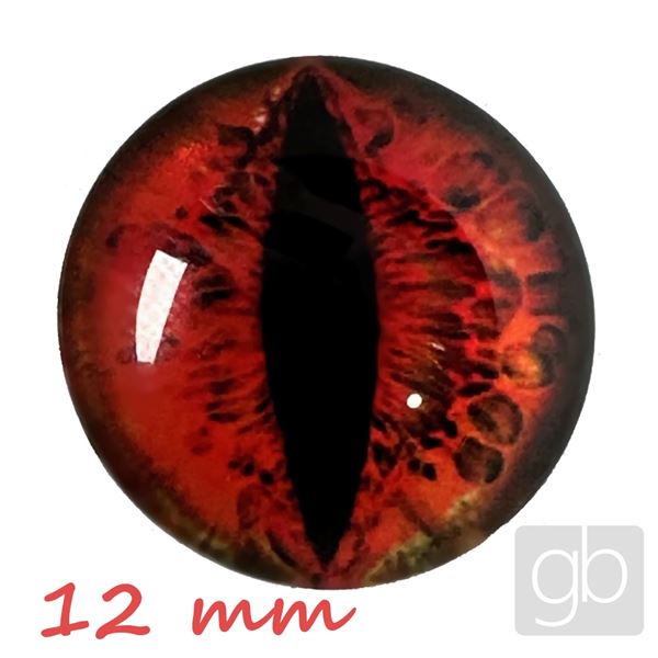 Cabochon Auge 12 mm KAB1200001