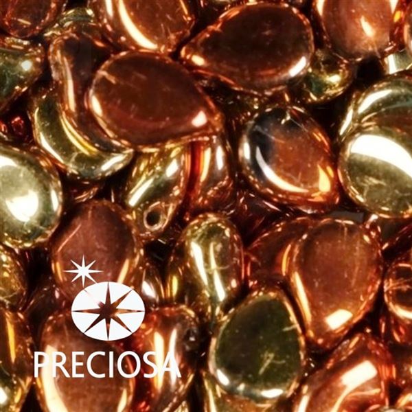 Preciosa PIP 5 x 7 mm 25 St Golden 00030-98542