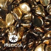 Preciosa PIP 5 x 7 mm 25 St Golden 00030-98543