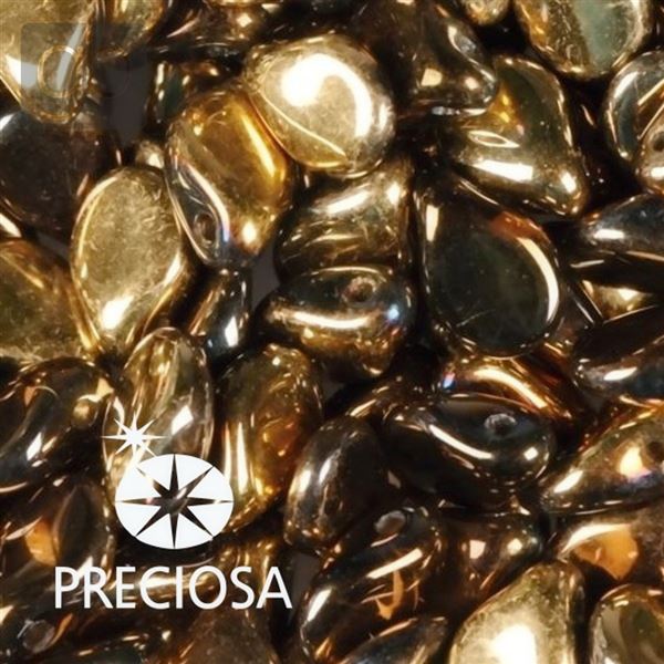 Preciosa PIP 5 x 7 mm 25 St Golden 00030-98543