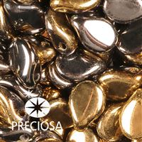 Preciosa PIP 5 x 7 mm 25 St Golden 00030-98547