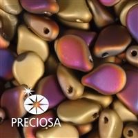 Preciosa PIP 5 x 7 mm 25 St Iris MAT 00030-98845