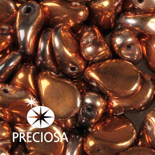 Preciosa PIP 5 x 7 mm 25 St Bronze 23980-27133