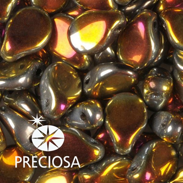 Preciosa PIP 5 x 7 mm 25 St Golden 23980-28003