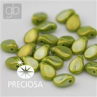 Preciosa PIP 5 x 7 mm 25 St Grün 53420-21415