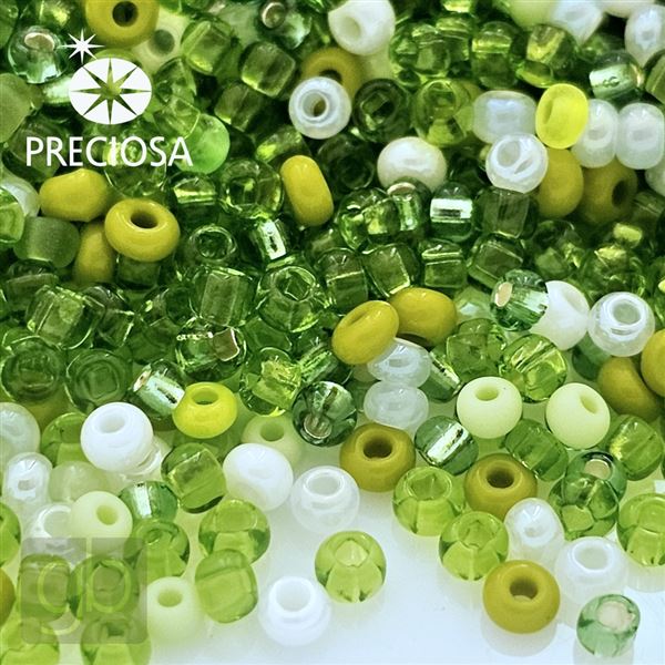 Preciosa Rocailles MIX 10/0 2,3 mm Grn PRM006 50 g