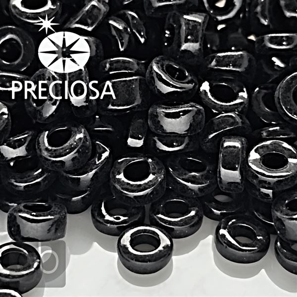 Preciosa MIX 2/0 6,1 mm Schwarz 23980 50 g