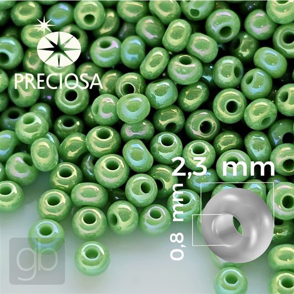 Preciosa Rocailles 10/0 2,3 mm Grn 54210 50 g