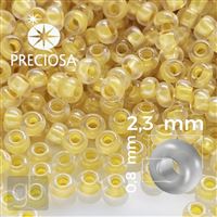 Preciosa Rocailles 10/0 2,3 mm Gelb 58583 50 g