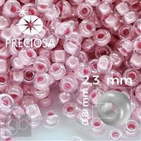 Preciosa Rocailles 10/0 2,3 mm Rosa 38694 50 g