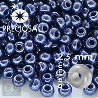 Preciosa Rocailles 10/0 2,3 mm Blau 33061 50 g