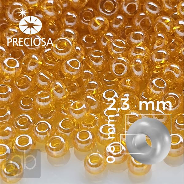 Preciosa Rocailles 10/0 2,3 mm Orange 86060 50 g