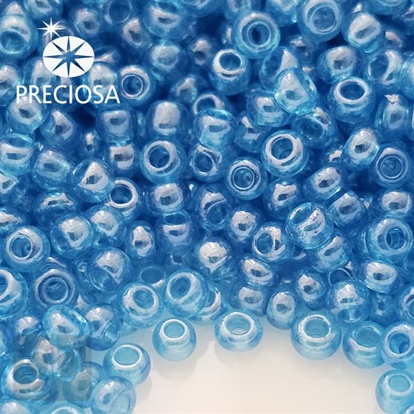 Preciosa Rocailles 10/0 2,3 mm Blau 66030 50 g