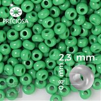 Preciosa Rocailles 10/0 2,3 mm Grün 53250 50 g