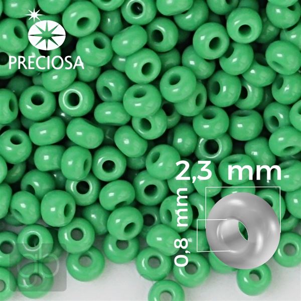 Preciosa Rocailles 10/0 2,3 mm Grn 53250 50 g