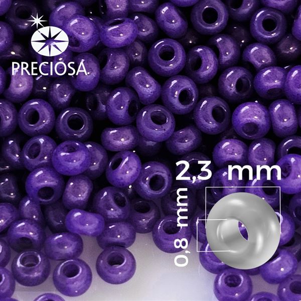 Preciosa Rocailles 10/0 2,3 mm Lila 16A29 50 g