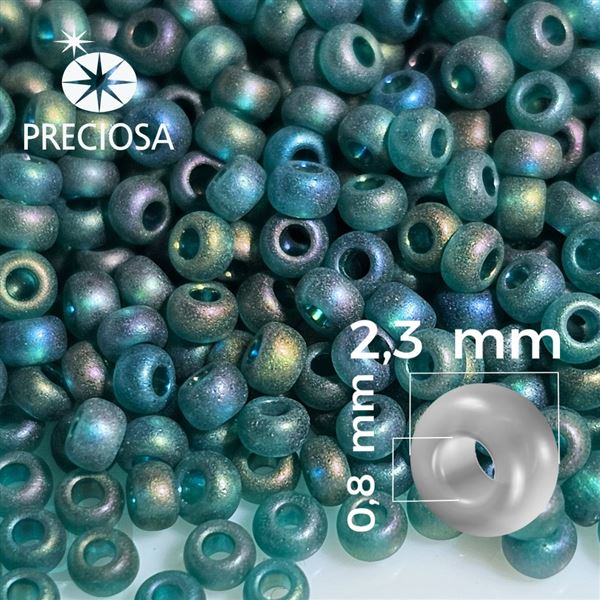 Preciosa Rocailles 10/0 2,3 mm Grn 34962B 20 g