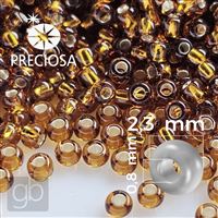 Preciosa Rocailles 10/0 2,3 mm Braun 17110 50 g