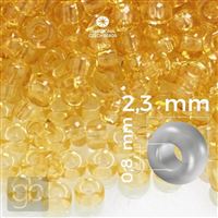 Preciosa Rocailles 10/0 2,3 mm Gelb 10020 20 g