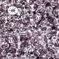 Preciosa Rocailles STRIPED 10/0 2,3 mm Lila Klar 00491 20 g