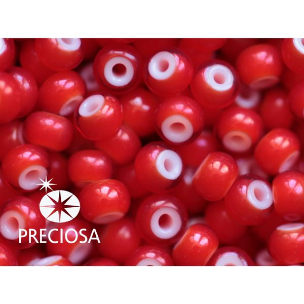 Preciosa CORNELIAN 1/0 6,6 mm Rot (93730) 20 g