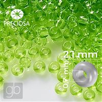 Preciosa Rocailles 11/0 2,1 mm Grün 50220 50 g