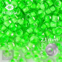 Preciosa Rocailles 11/0 2,1 mm Grün NEON 08756 50 g