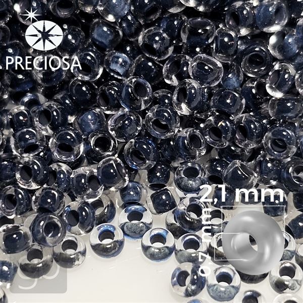 Preciosa Rocailles 11/0 2,1 mm Blau 01006B 20 g