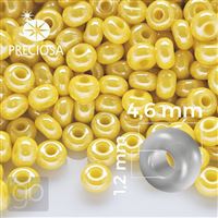 Preciosa Rocailles 5/0 4,6 mm Gelb 88110 50 g