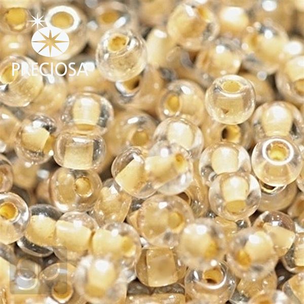 Preciosa Rocailles 6/0 4,1 mm Gelb 38681 20 g