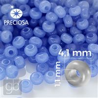 Preciosa Rocailles 6/0 4,1 mm Blau 02131 20 g