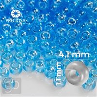 Preciosa Rocailles 6/0 4,1 mm Blau 66010 20 g