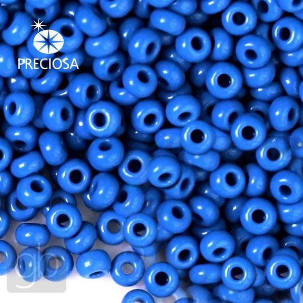 Preciosa Rocailles 6/0 4,1 mm Blau 33210 20 g