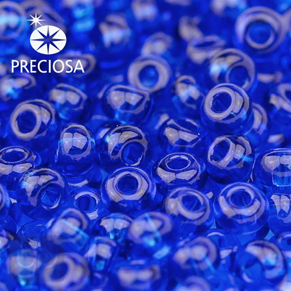 Preciosa Rocailles 6/0 4,1 mm Blau 60300 20 g