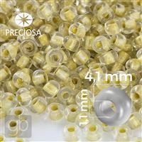 Preciosa Rocailles 6/0 4,1 mm Gelb 38681 50 g