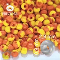 Preciosa HARLEQUIN Rocailles 8/0 2,9 mm 83780 50 g