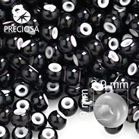 Preciosa CORNELIAN 8/0 2,9 mm Schwarz 23798 50 g