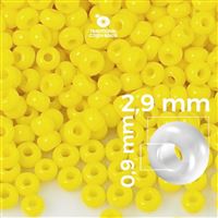 Preciosa Rocailles 8/0 2,9 mm Gelb 83110 50 g