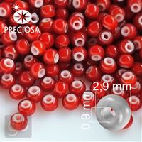 Preciosa CORNELIAN 8/0 2,9 mm Rot 93730 50 g