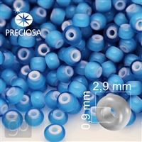 Preciosa CORNELIAN 8/0 2,9 mm Blau 63715 50 g