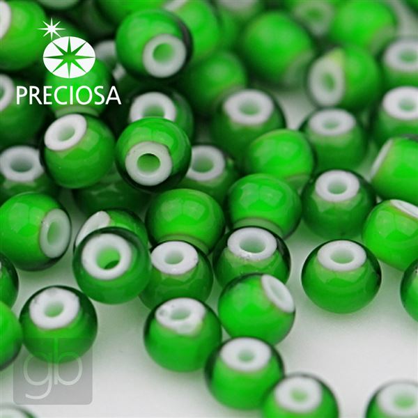 Preciosa CORNELIAN Rocailles 9/0 2,6 mm Grn 53712 20 g