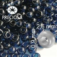 Preciosa Rocailles 9/0 2,6 mm Blau 60100 20 g