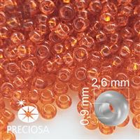 Preciosa Rocailles 9/0 2,6 mm Orange 90030 20 g