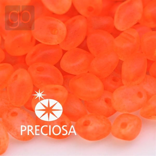 Preciosa SOLO 2,5 x 5 mm Orange NEON MATT 00030-38789 10 g