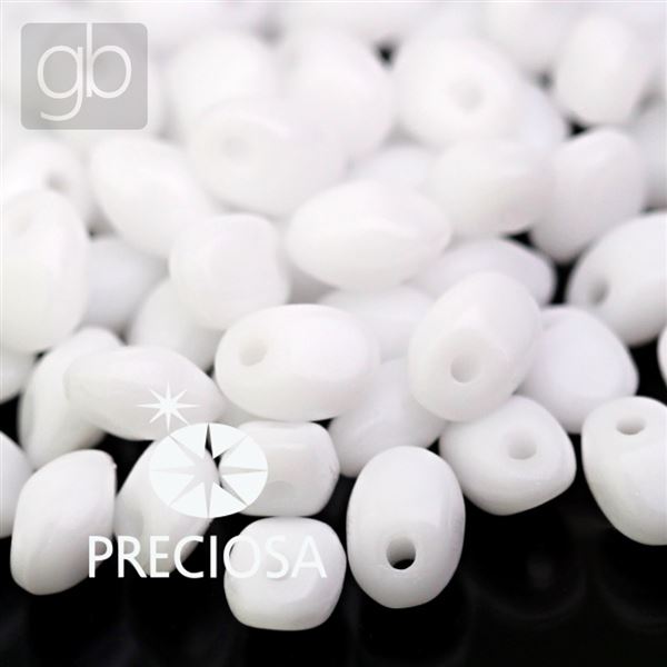 Preciosa SOLO 2,5 x 5 mm Wei 03000 10 g