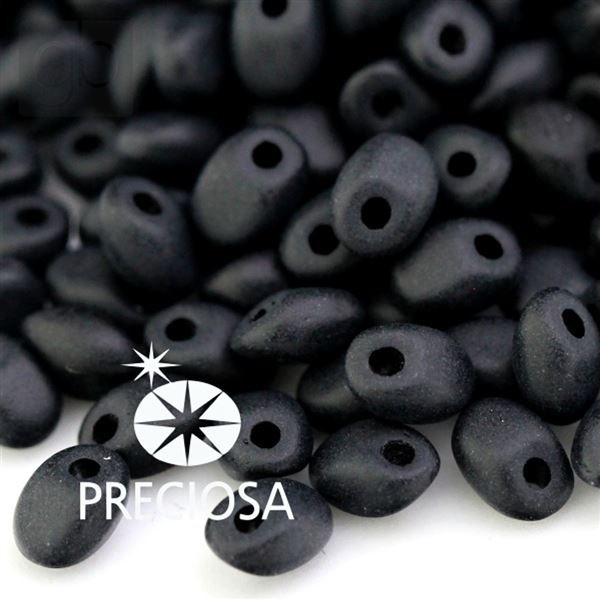 Preciosa SOLO 2,5 x 5 mm Schwarz MATT 23980-84110 10 g